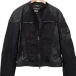Emporio Armani Black Motorcycle Jacket